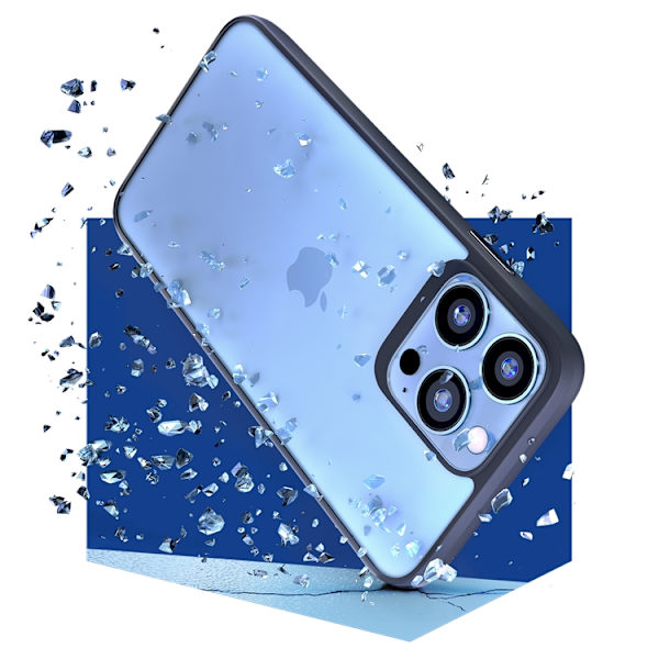 3MK iPhone 14 Plus Kuori Satin Armor Plus - Läpinäkyvä Transparent