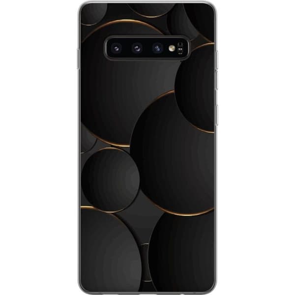 Mobilskal till Samsung Galaxy S10 med Lyxig Cirklar