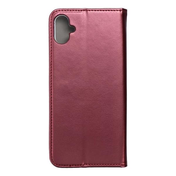 Galaxy A35 Pungetui Smart Magento - bordeaux Vinröd