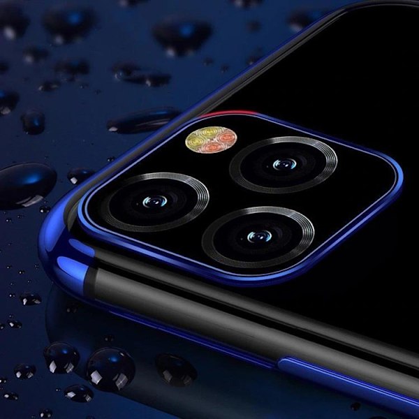 Galaxy S22 Plus Skal Metallic TPU - Blå