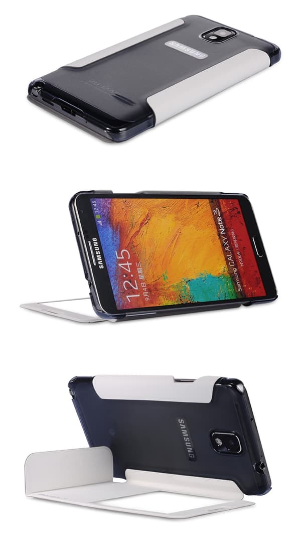 BASEUS Folio-kotelo Samsung Galaxy Note 3 N9000:lle (turkoosi) Turkos