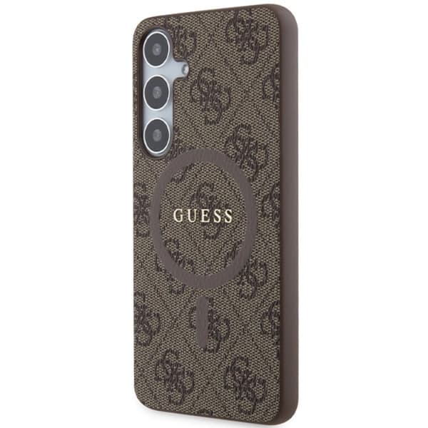 Guess Mobilskal till Galaxy S24 Plus Magsafe Collection - Brun Brun