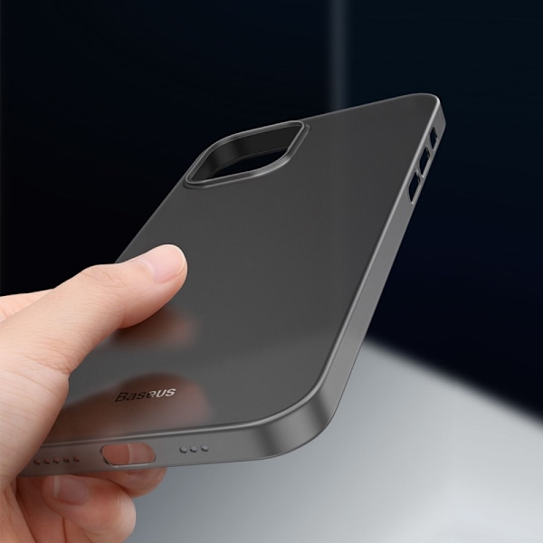 Baseus Wing case till iPhone 12 Pro Max - Svart Svart