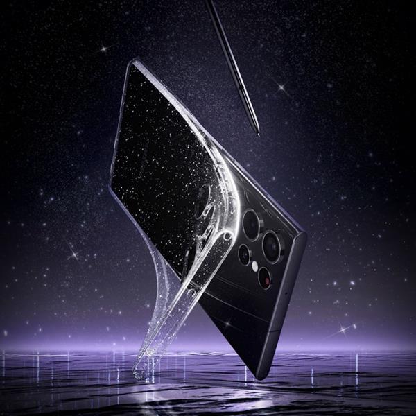 Spigen nestekidekuori Galaxy S22 Ultra - Glitter Crystal