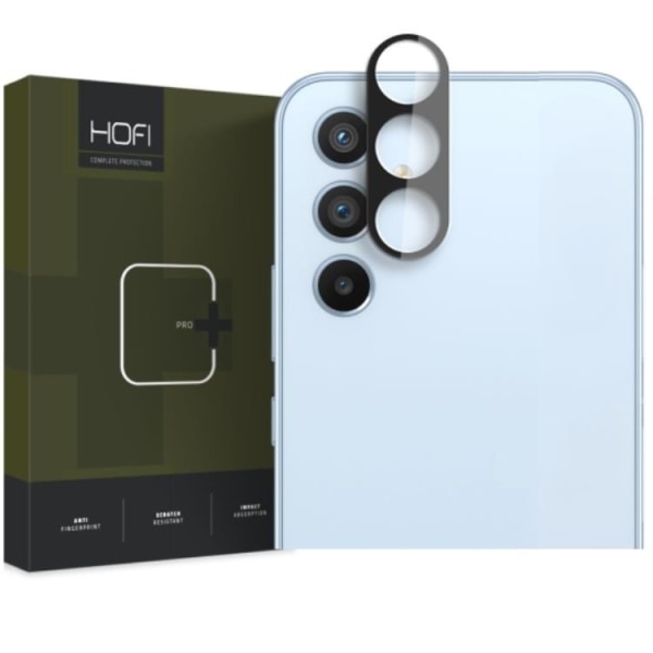 Hofi Galaxy A34 Kameralinsebeskytter i Tempered Glass Pro Plus - Sort