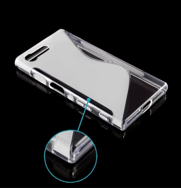 S-Line kuori Sony Xperia X Compact - Valkoinen White