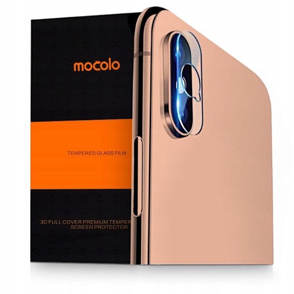 Mocolo Kameralinsskydd i Härdat Glas iPhone X / Xs Clear