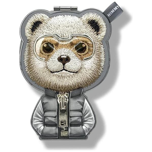 Nimmy Magnetiskt Pendant Cool&Cute 2.0 Bear - Grå
