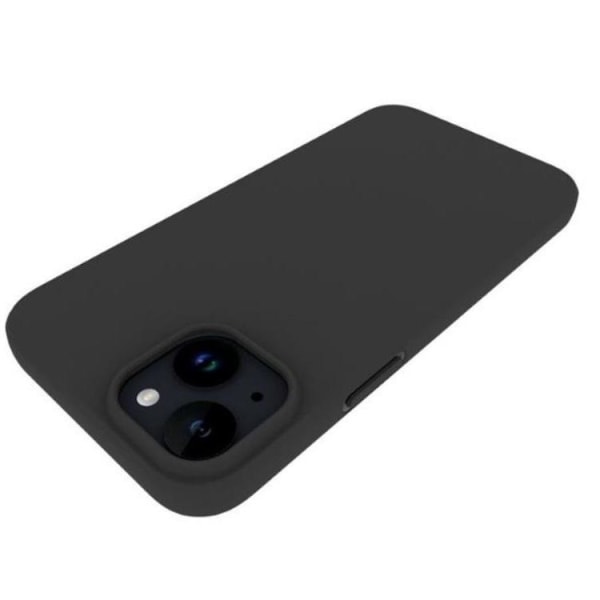 iPhone 15 Plus mobilcover Stødsikker tynd TPU - Sort