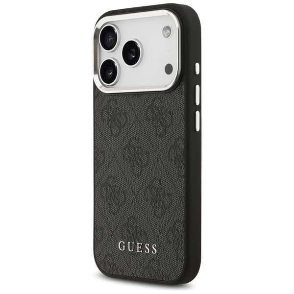 Guess telefontaske til iPhone 17 Pro Max MagSafe 4G Classic Logo - Sort Svart
