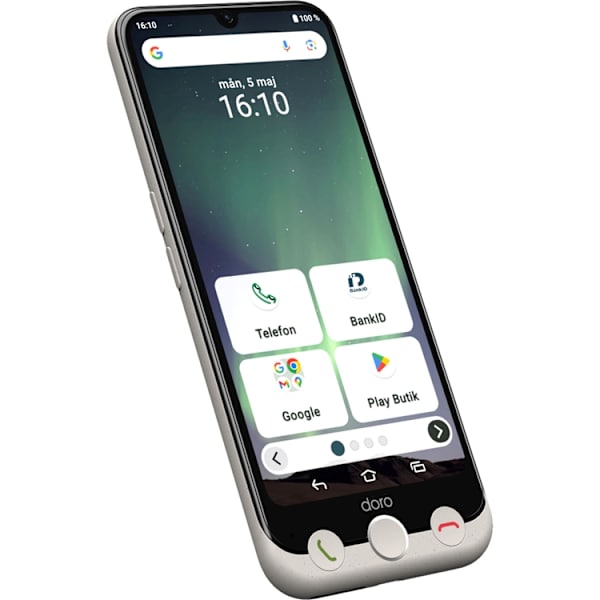 Doro Smartphone A31 4G Aurora Button  - Svart Svart