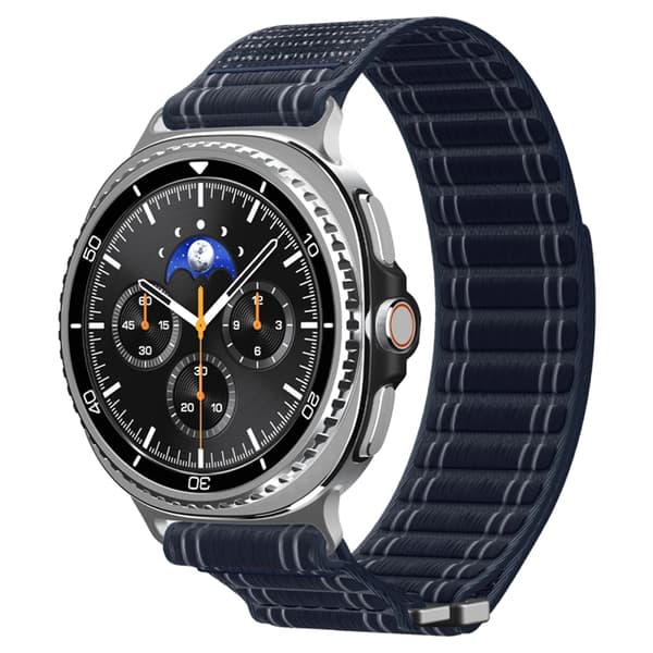 Spigen Galaxy Watch 8/8 Classic (40/44/46mm) Armband WBF1 - Marinblå Blå