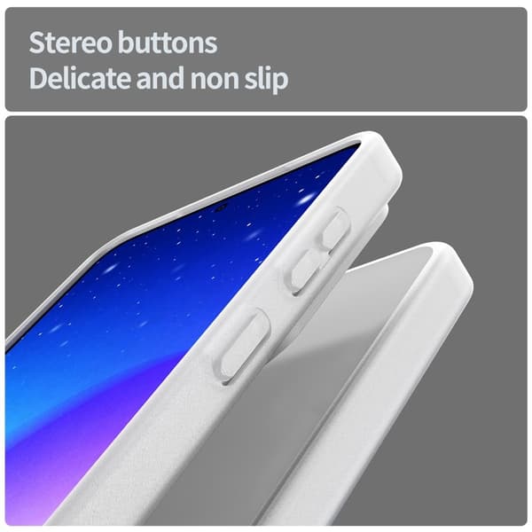 Samsung Galaxy S26 Skal Touch Matte Anti Drop TPU - Matt Vit