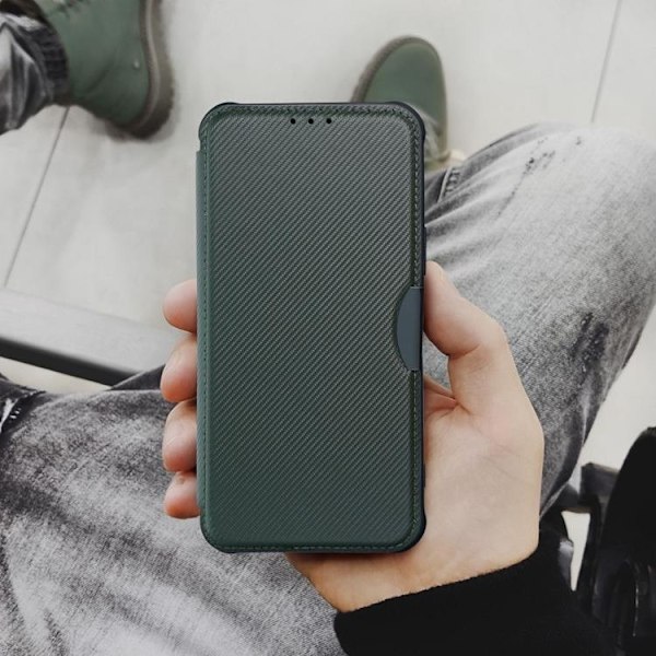 Xiaomi Redmi 13C Plånboksfodral Razor - Grön