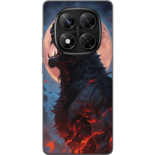 Mobilskal till Xiaomi Redmi Note 14 Pro med Ylande varg