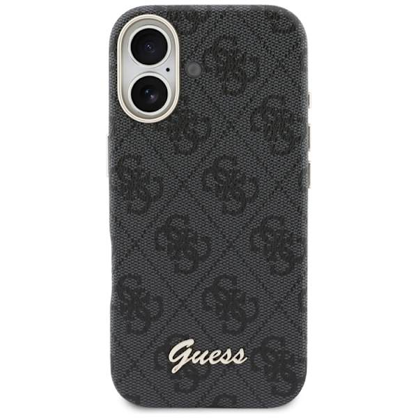 Guess  Mobilskal För iPhone 17 MagSafe 4G Script - Svart Svart
