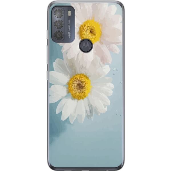 Mobilskal till Motorola Moto G50 med Sommarblommor