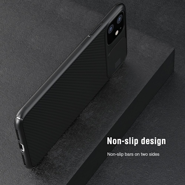 NILLKIN CamShield Mobilskal iPhone 11 - Svart Svart