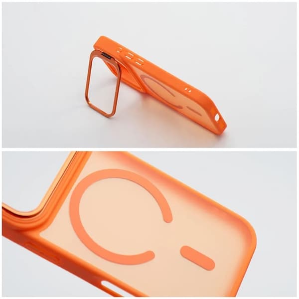 Forcell Mobilskal Magsafe För iPhone 17 Pro Shadow Stand - Marinblå