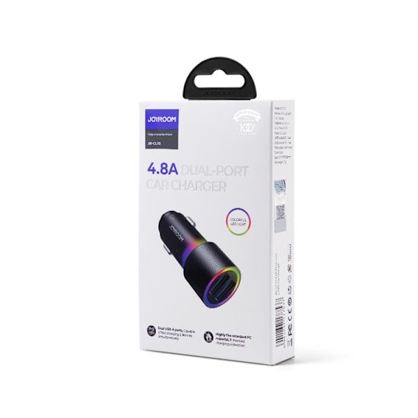Joyroom Billaddare 2 x USB 24W - Svart Svart
