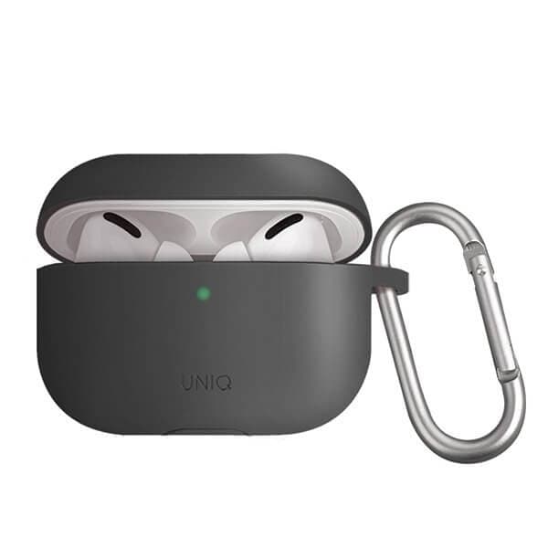 UNIQ Vencer Silikon Airpods Pro skal träkol Grå Grey