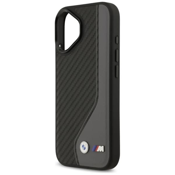 BMW Mobilskal till iPhone 17 MagSafe M Carbon Logo - Anthracite Svart