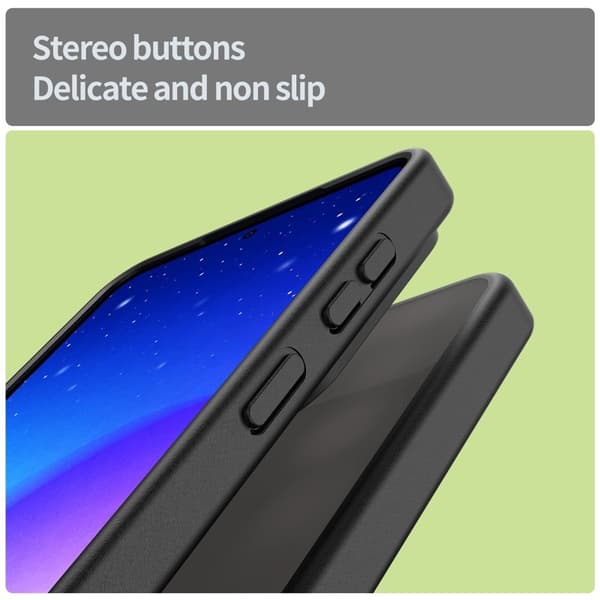 Samsung Galaxy S26 Skal Touch Matte Anti Drop TPU - Svart