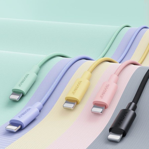 Joyroom Durable USB-C Lightning Kabel 2m - Svart