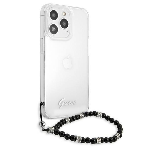 Guess Black Pearl -kuori iPhone 13 Pro / 13 - Läpinäkyvä