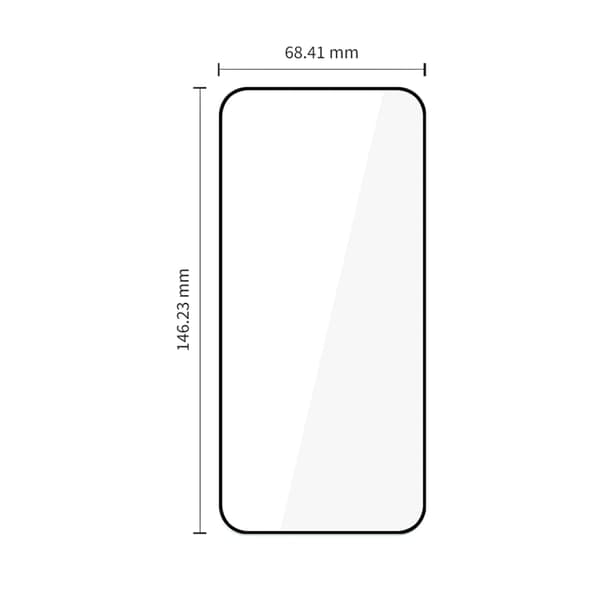 Tech-Protect [3-Pack] Skärmskydd Härdat Glas För Galaxy S26 - Svart Svart
