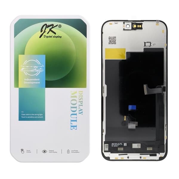 iPhone 15 PRO MAX Skærm med LCD-skærm JK Incell Switch IC Svart