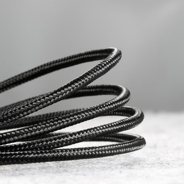 Baseus Cafule microUSB kabel QC 3.0 2.4A 1M Svart-Röd Black