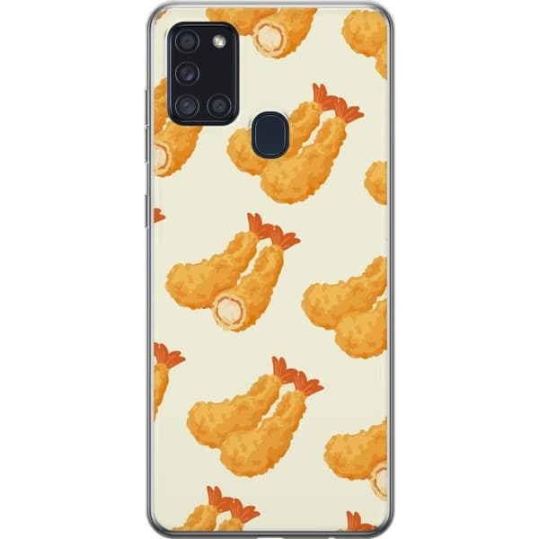 Mobilskal till Samsung Galaxy A21s med Räkor
