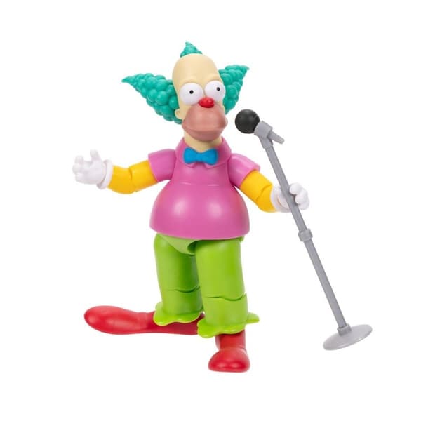 SIMPSONS-figur 5 i figur Otto Krusty klovnen