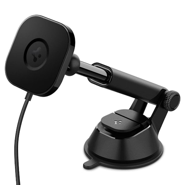Spigen Magnetic Magsafe Dashboard Charger 7.5w - Sort Black