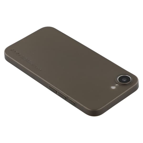 X-LEVEL Mobilskal till iPhone 16e Hård PP Matt 0.18mm Ultra-Tunn Svart