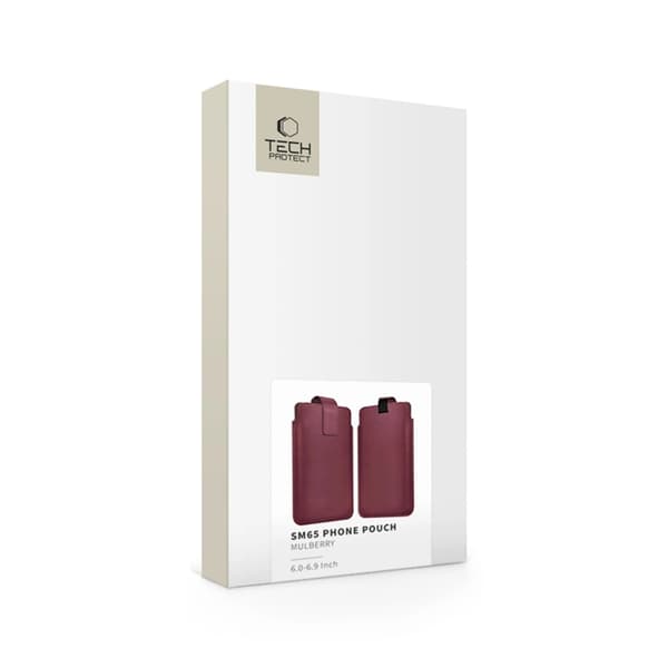 Tech-Protect Universell Fodral 6.0 - 6.9 tum - Mulberry