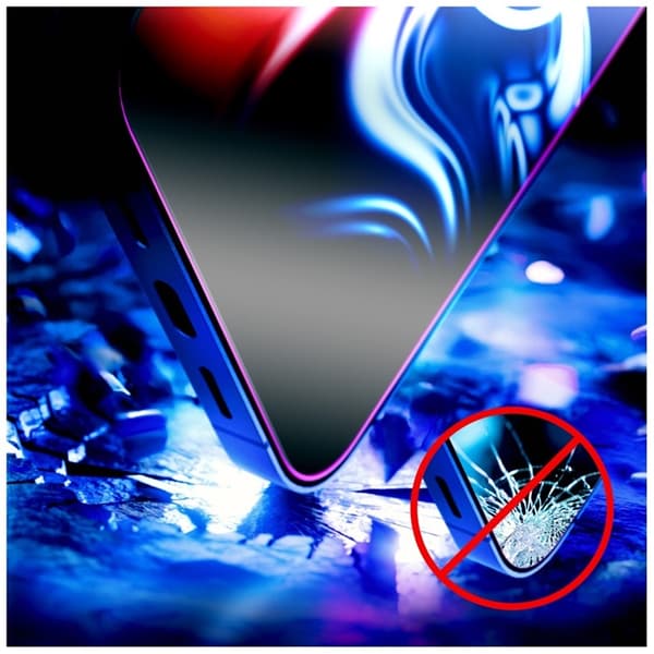 3mk Härdat Glas Skärmskydd iPhone 16 Pro med Applicator - Svart