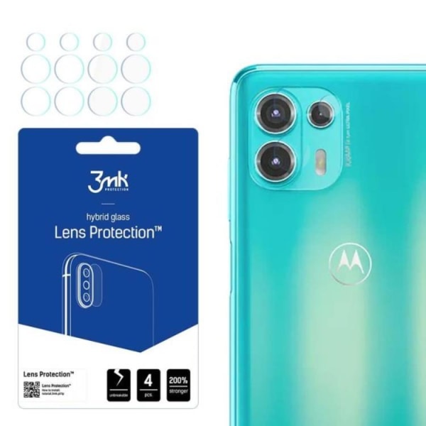 3MK Motorola Edge 20 Lite kameralinsebeskytter i hærdet glas