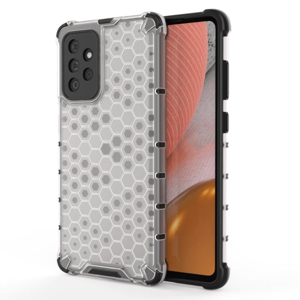 Honeycomb Armor Cover til Samsung Galaxy A72 4G gennemsigtig