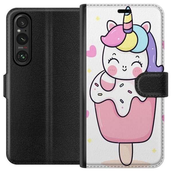 Pung Taske til Sony Xperia 1 VI med Happy Unicorn