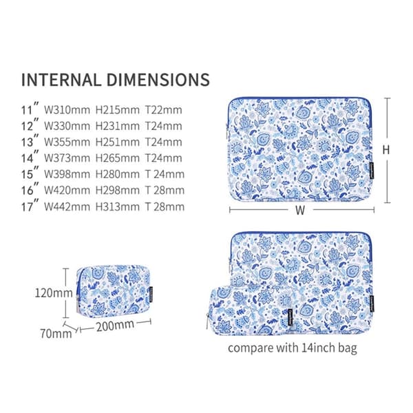 CANVASARTISAN Huawei MateBook Datorfodral 11'' G54-T0111 - Blå Blå