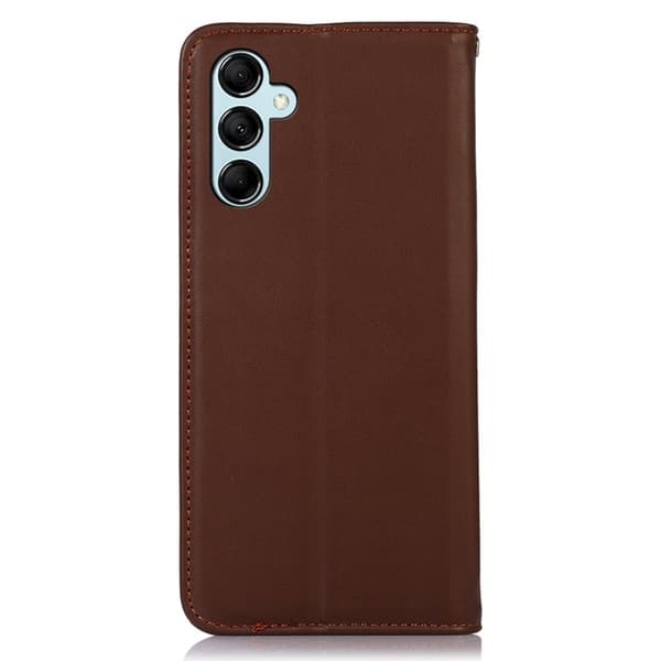 KHAZNEH Samsung Galaxy S26 / S26 Pro Plånboksfodral Äkta Läder - Brun