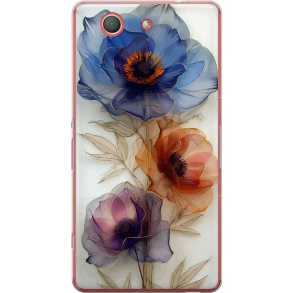 Mobilskal till Sony Xperia Z3 Compact med Silkesblommor