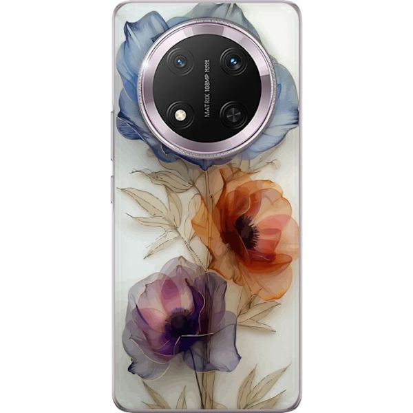 Mobilskal till Honor Magic7 Lite med Silkesblommor
