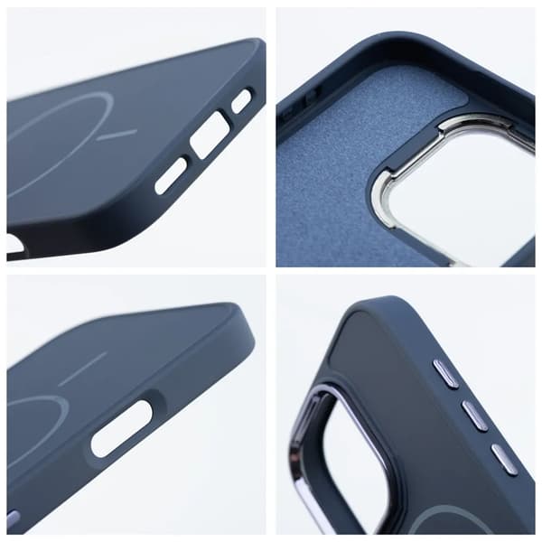 Mobilskal till iPhone 15 Magsafe Frame - Marinblå Blå