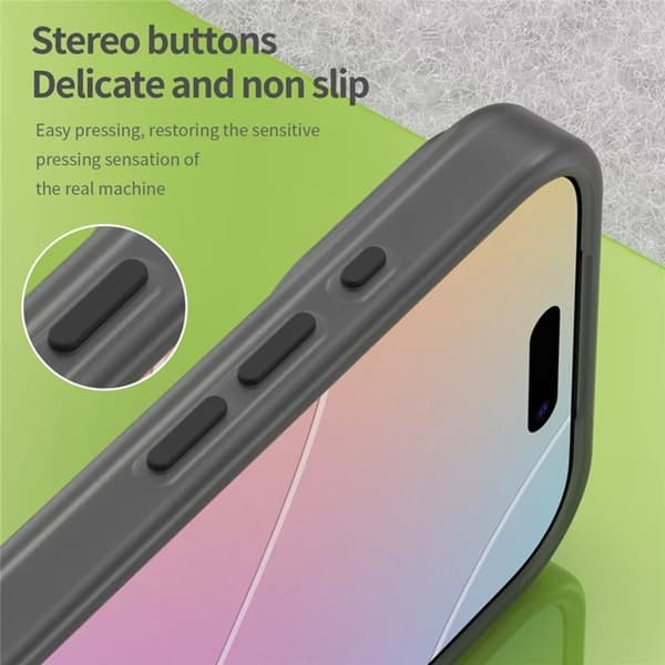 Mobilskal till iPhone 17 Pro Max MagSafe Matte Translucent - Svart Svart