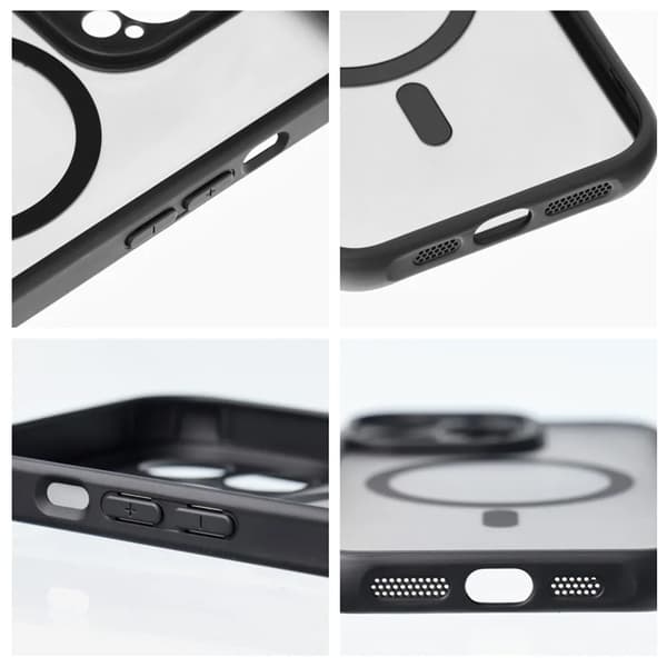 Telefontaske til Galaxy S24 FE MagSafe Full Matte Mag - Sort Black