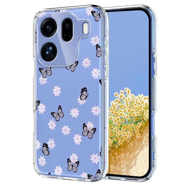 Mobilskal till Oppo Find X9 Pro 5G Plast - Butterflies