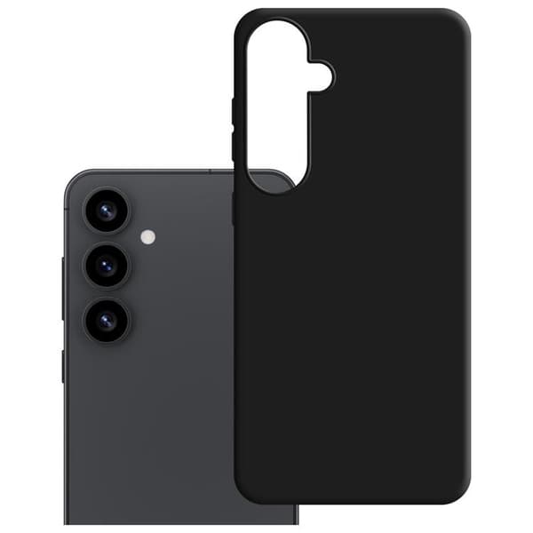 3MK Telefontaske til Galaxy S25 Plus MagSafe Hardy Silikone - Sort Svart